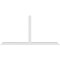 Ekena Millwork Portland Architectural Grade PVC Gable Bracket, 96"W x 48"H x 4"D x 4"F, 12/12 Pitch GBP096X48X0404POR00 - alternate 5